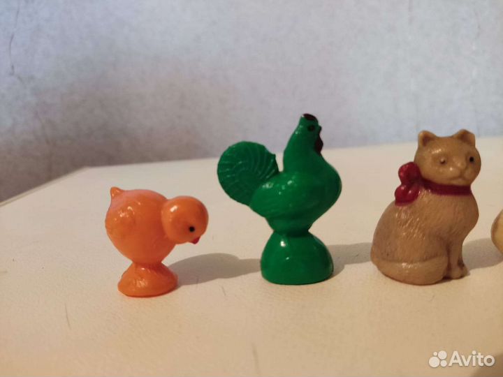 Игрушки мини целлулоид