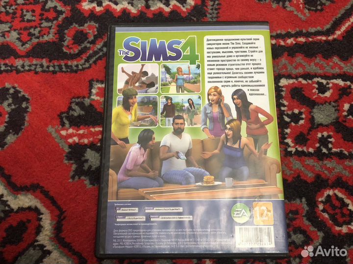 Диск для пк симс4