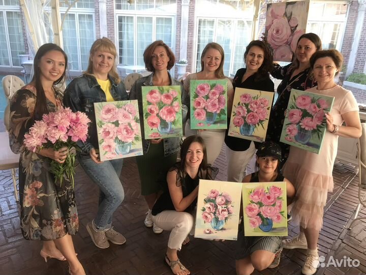 Рисование. День рождения. Корпоратив. Девичник