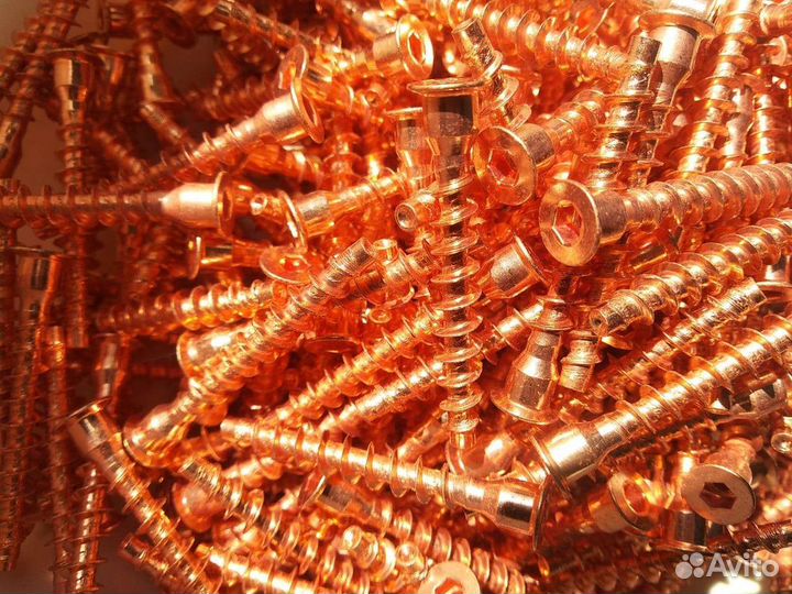 Евровинт конфирмат омедн мебел креп