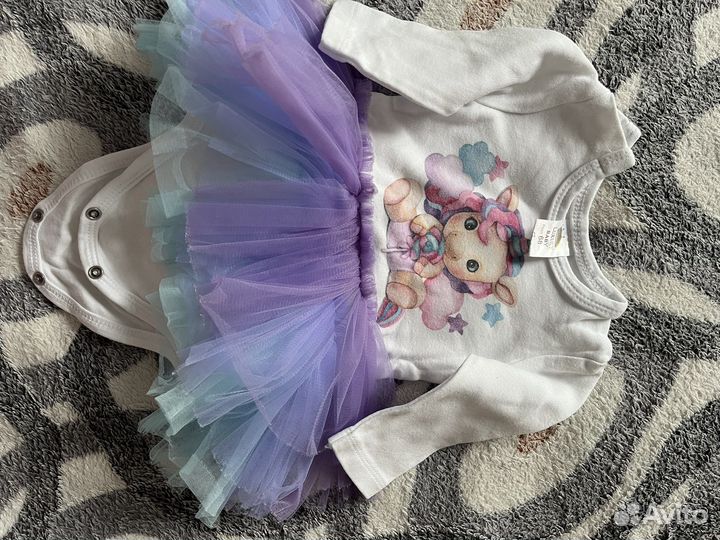 Вещи пакетом на девочку до года