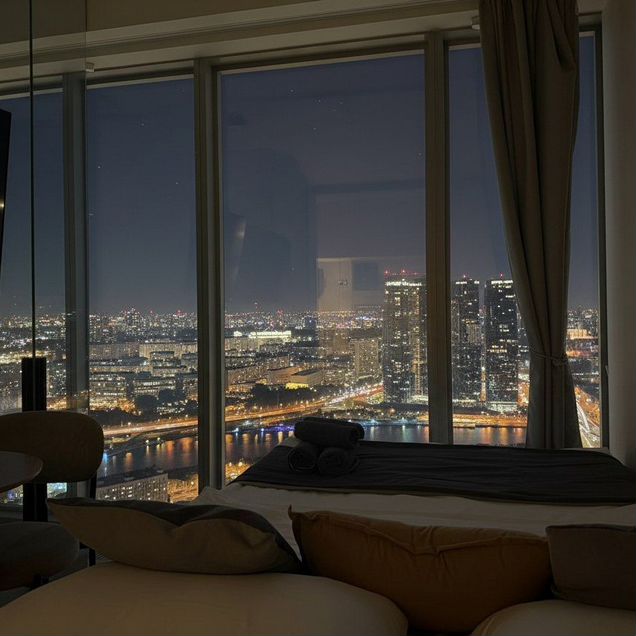 Квартира-студия, 13,1 м², 1 кровать