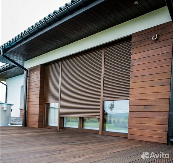 Рольставни на витрину doorhan Волгоград под ключ