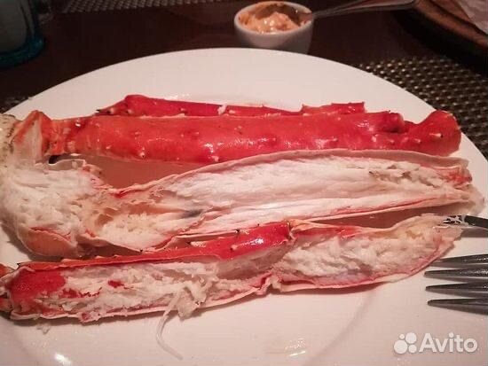 Камчатский краб (фаланги и очищеное мясо )