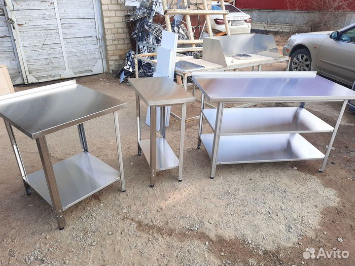 Производственные столы из нержавеющей стали