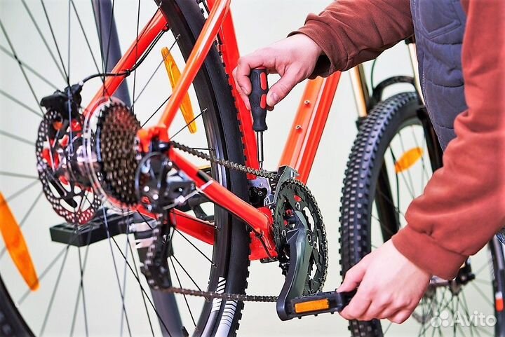 Выездная сборка велосипедов, настройка