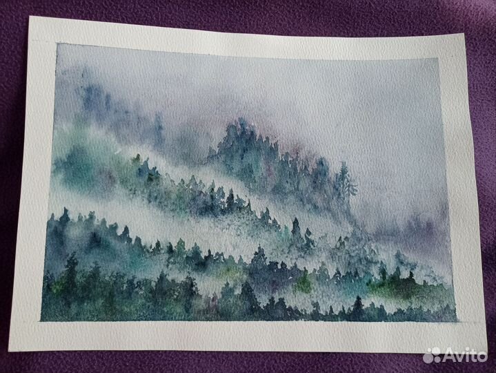 Акварельная иллюстрация 