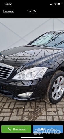 Продам фары mercedes 221