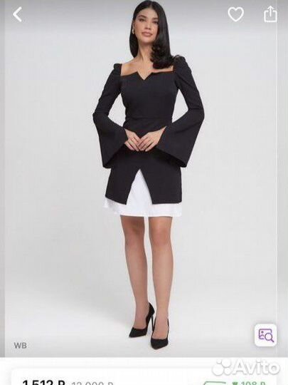 Черное платье