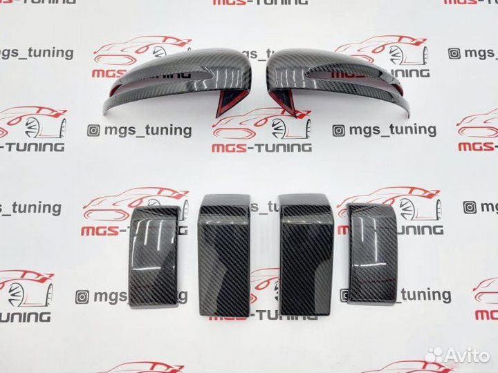 Комплект карбоновых элементов для G-Class w464