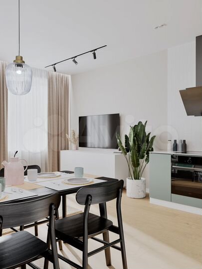 2-к. квартира, 59,2 м², 10/18 эт.