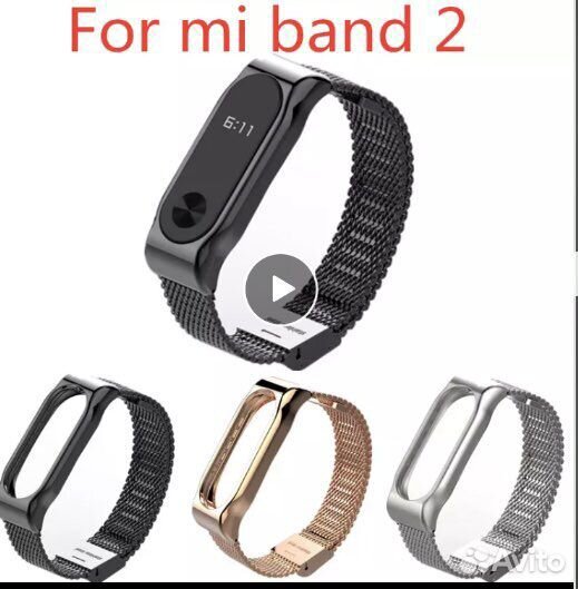 Браслет для фитнес часов Xiaomi Mi Band 2