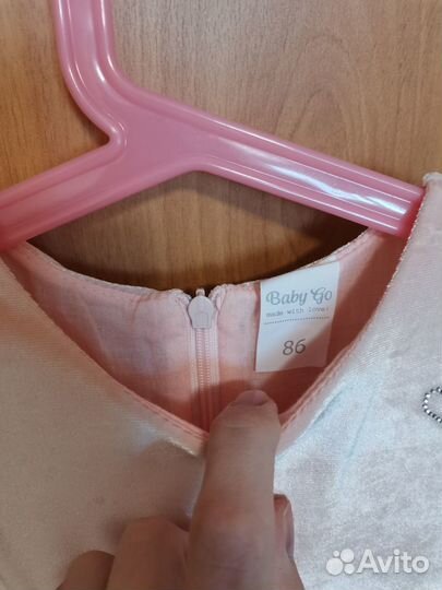 Платье для девочки 86