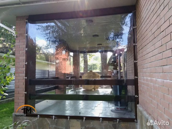 Мягкие окна для террасы