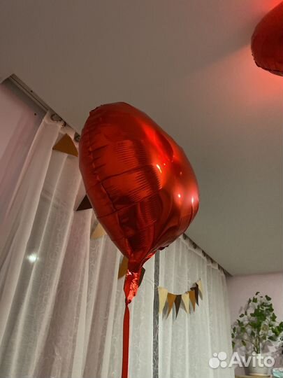 Воздушный шар 10 шт сердце