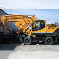 Колёсный экскаватор Hyundai R180W-9S, 2024