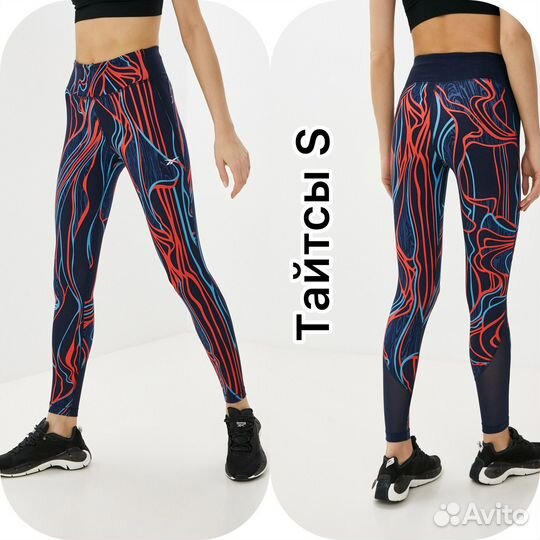 Новые женские Reebok: топы, леггинсы, тайтсы