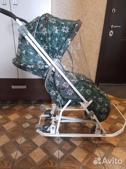 Детские санки коляска бу