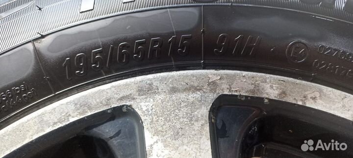 Колёса в сборе на Волгу