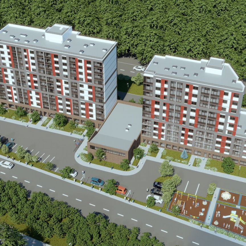 2-к. квартира, 51,7 м², 3/11 эт.