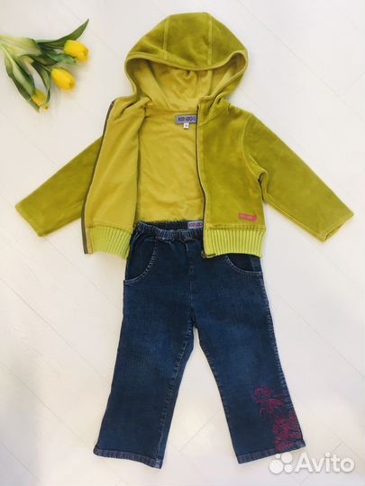 Одежда для девочки Kenzo junior оригинал на 2 года