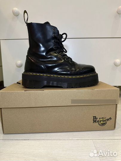 Ботинки dr martens на платформе