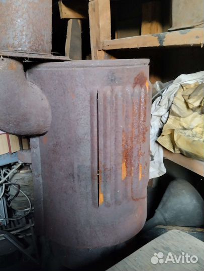 Печь буржуйка чугунная СССР