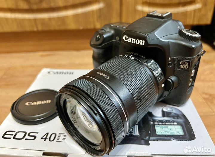Зеркальный фотоаппарат canon eos 40d
