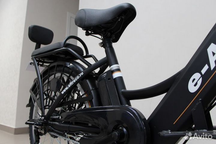 Электровелосипед e-alfa Fat черный