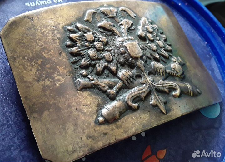 Бляха (пряжка) военная офицерская царских времен