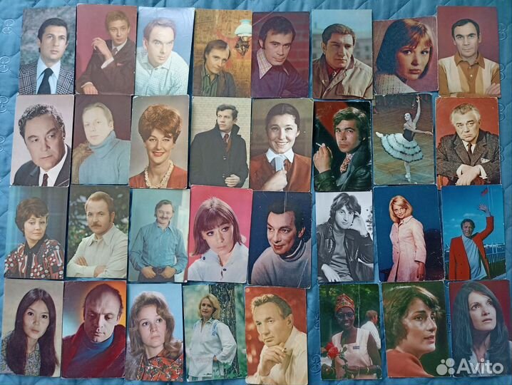 Фото открытки артистов СССР