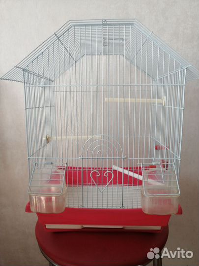 Клетка для декоративных птиц. Размер 46/33/26