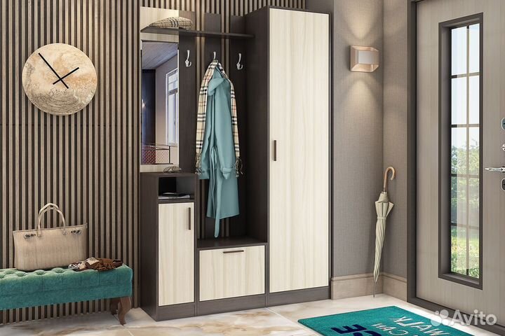 Тумба с зеркалом новая