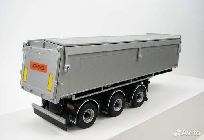 1/50 полуприцеп самосвал WSI асфальтовоз daf