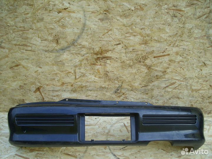 Бампер задний GT Toyota Starlet P80 Чёрныйцарапины