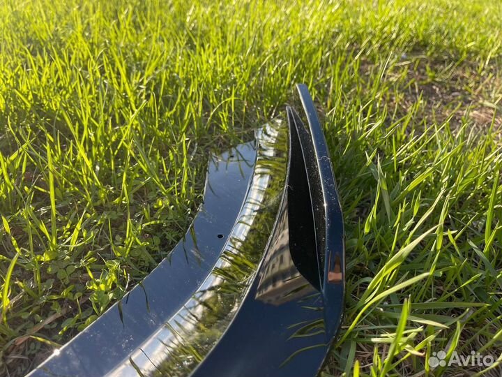 Сплиттер переднего бампера на Audi A7