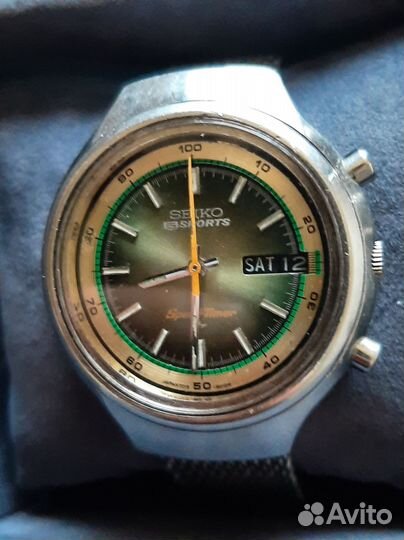 Часы Seiko Speed-Timer хронограф