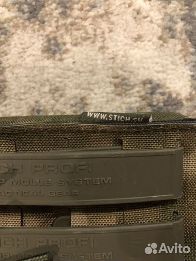 Подсумок под 2 магазина ак stich profi