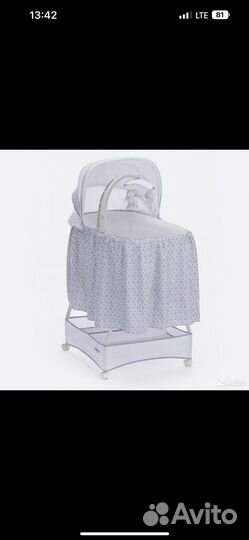 Колыбелька simplicity с автокачанием + Кокон