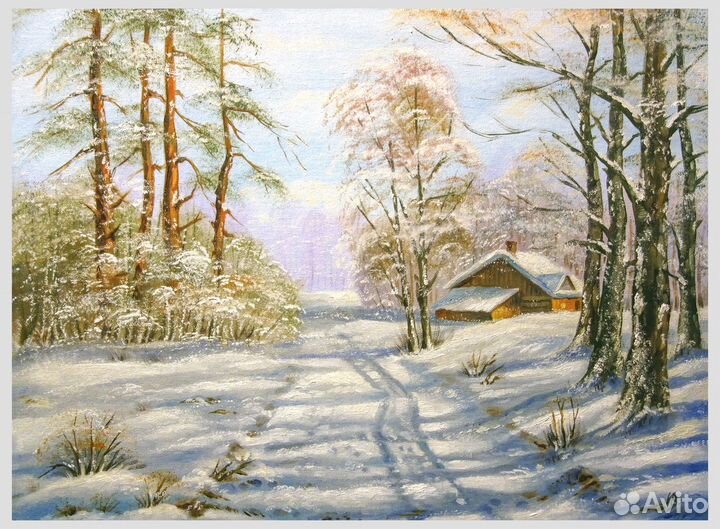 Картина маслом на холсте