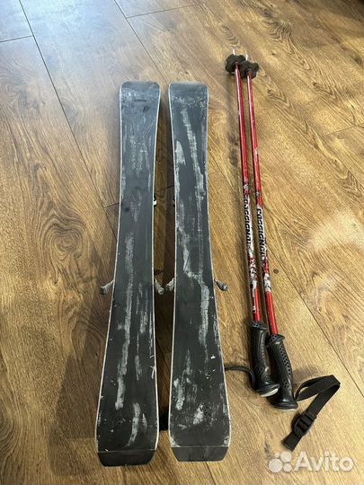 Горные лыжи детские комплект