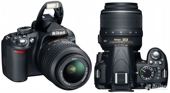 Nikon d3100 Kit 18-55 VR зеркальный фотоаппарат
