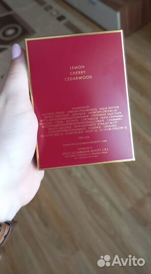 Духи женские dolce&gabbana