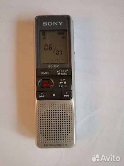 Диктофон sony ICD-B600