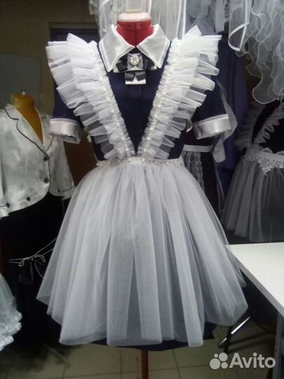 Фартук белый школьный