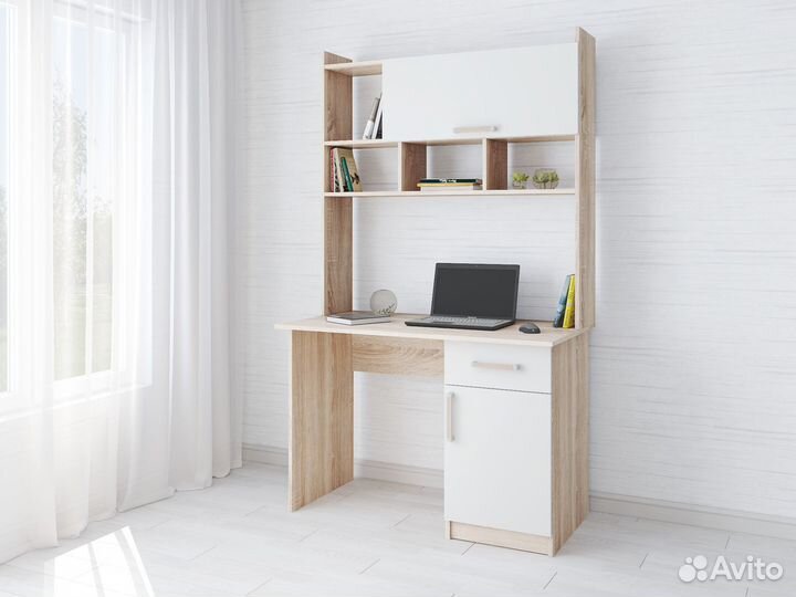 Стол компьютерный с надстройкой