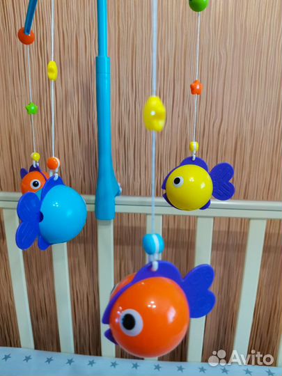 Музыкальный мобиль рыбки