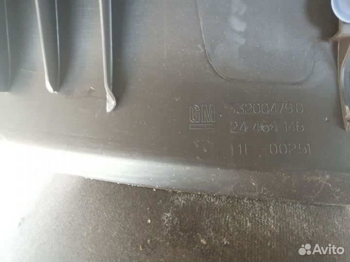 Задняя обшивка багажника Opel Astra H GTC