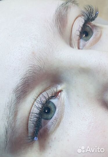 Наращивание ресниц на дому
