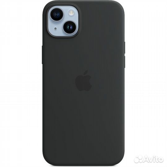 Чехол Apple Silicone Case iPhone 14 Plus черный